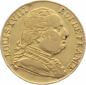Frankreich 20 Francs 1815 R - Louis XVIII. - London